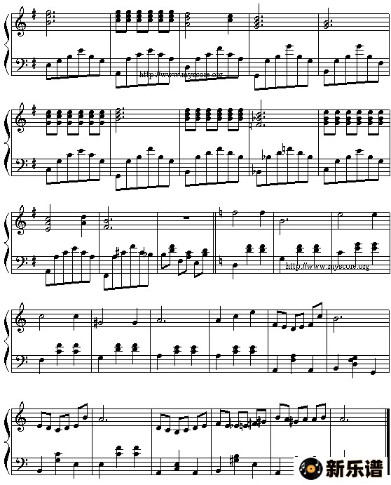 歌曲White lover(《冬日恋歌》插曲)的简谱歌谱下载