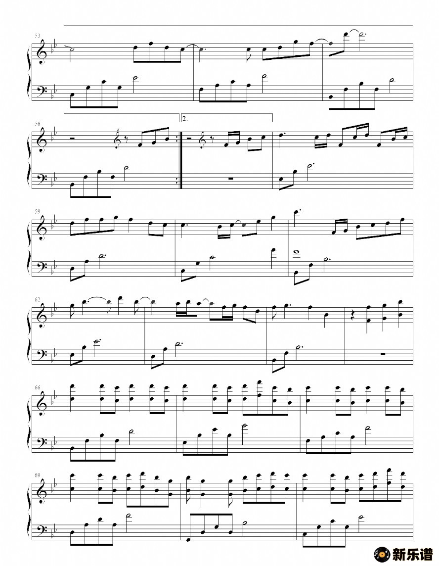 歌曲你的眼睛像星星的简谱歌谱下载