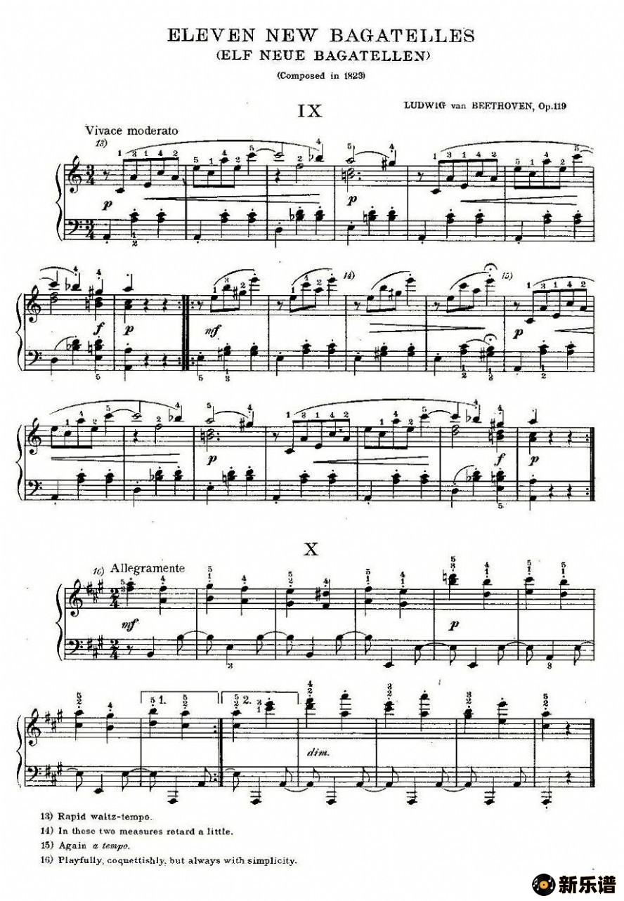 ҸСƷOp.119 ֮šʮļ׸