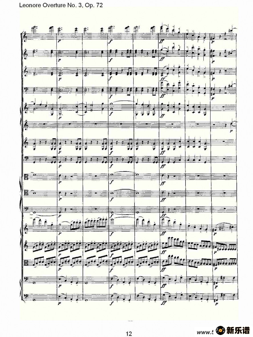 Leonore Overture No. 3, Op. 72ļ׸