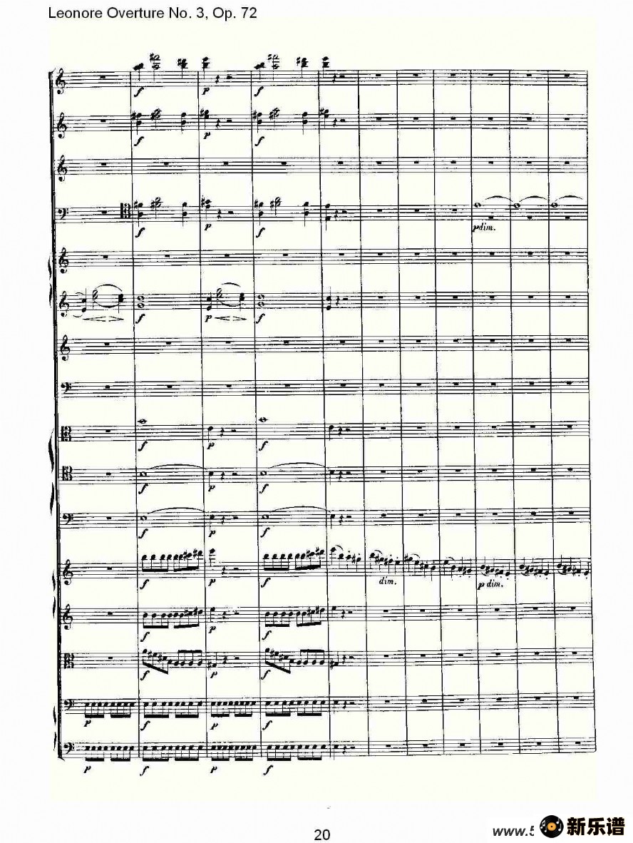 Leonore Overture No. 3, Op. 72ļ׸