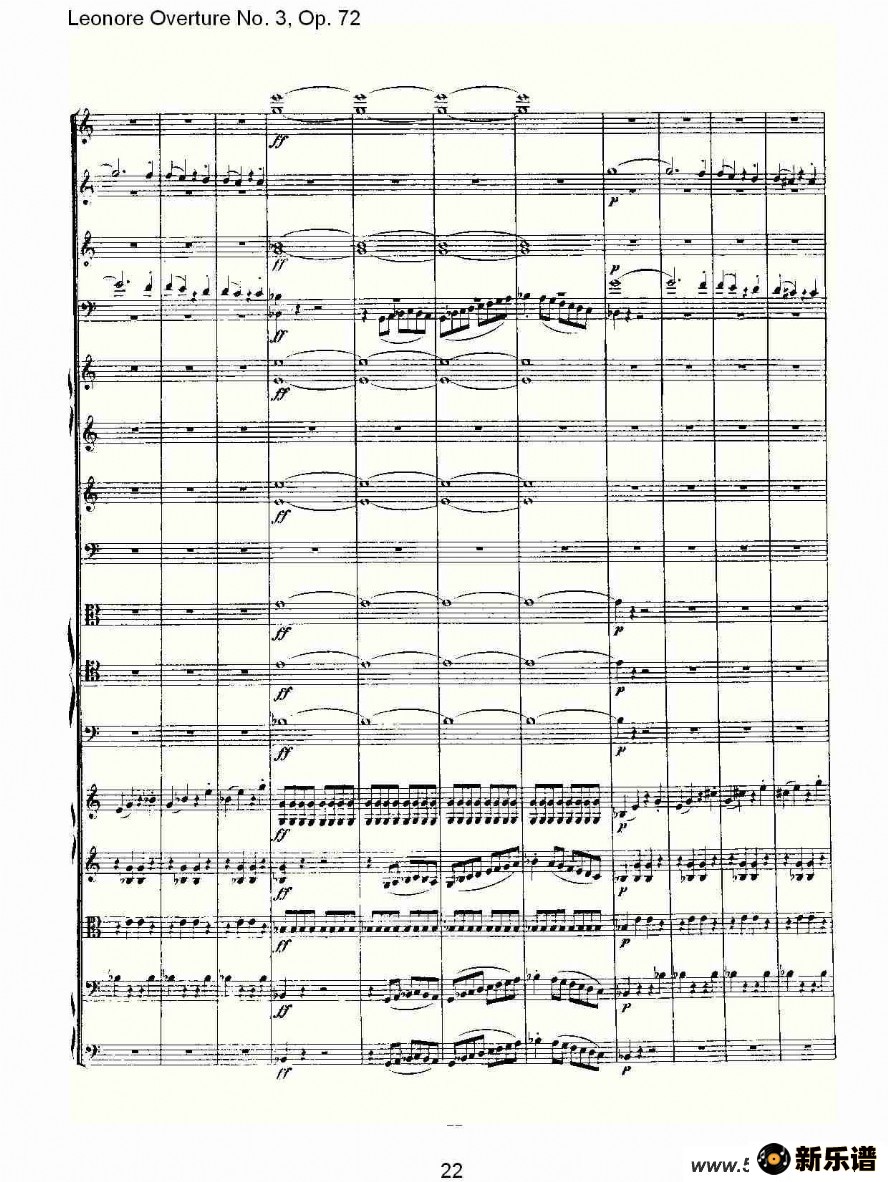 Leonore Overture No. 3, Op. 72ļ׸