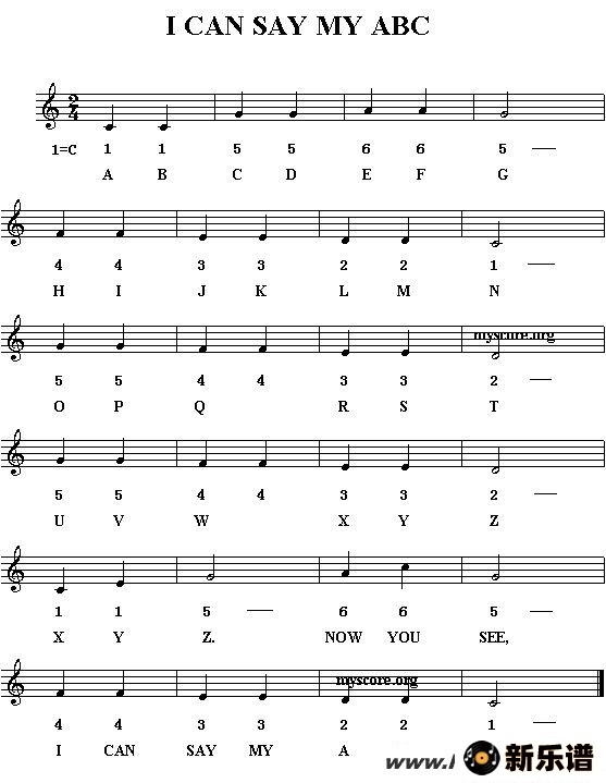 i can say my abcļ׸