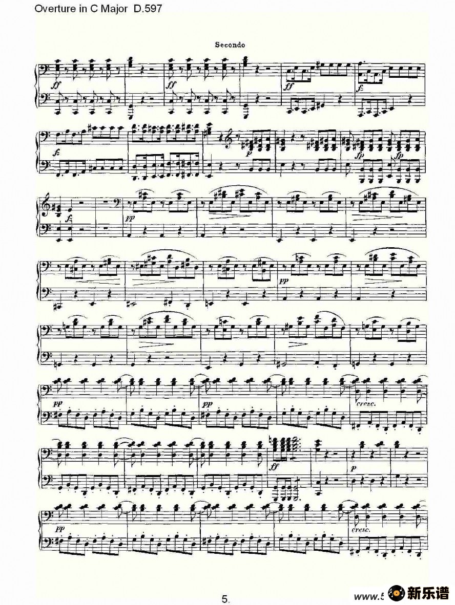 Overture in C Major D.597ļ׸