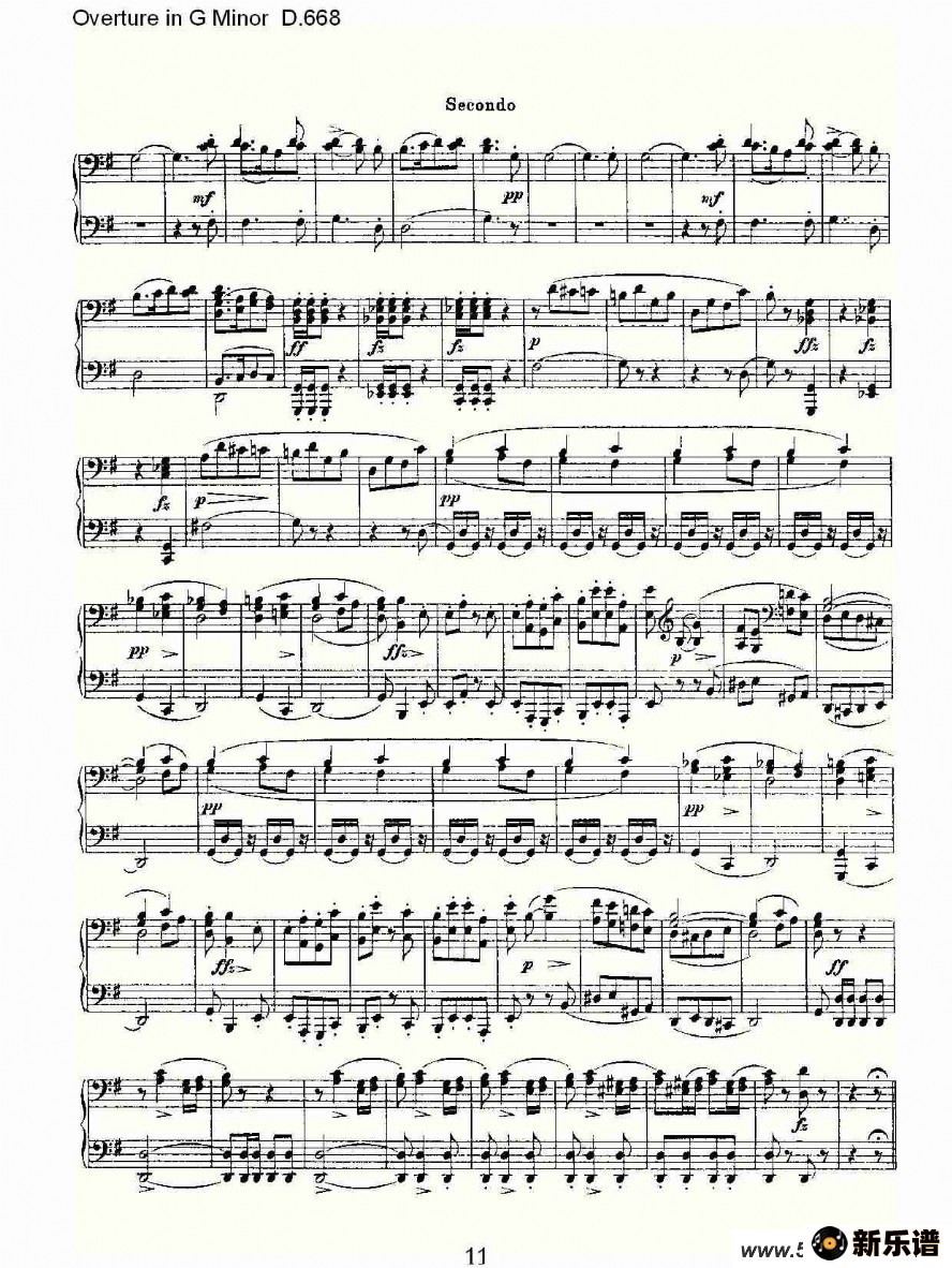 Overture in G Minor D.668ļ׸