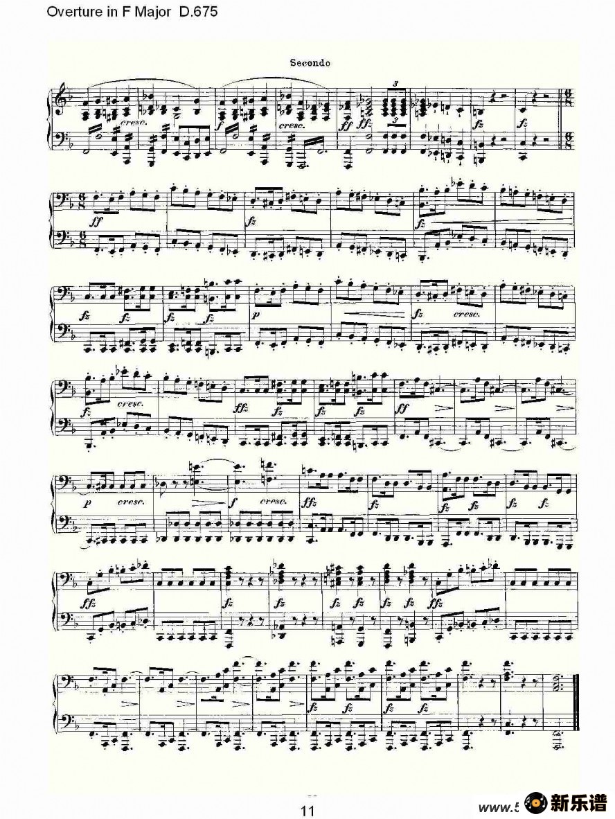 Overture in F Major D.675ļ׸