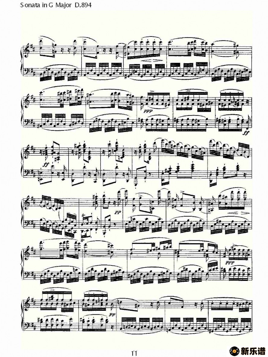 sonata in g major d.894ļ׸