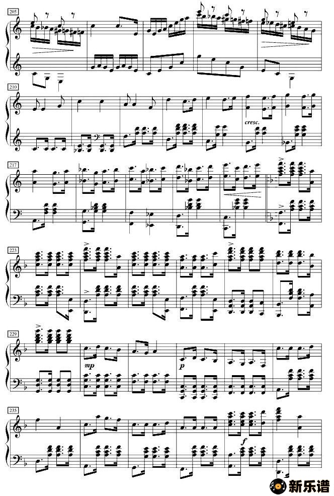 歌曲保卫黄河的简谱歌谱下载