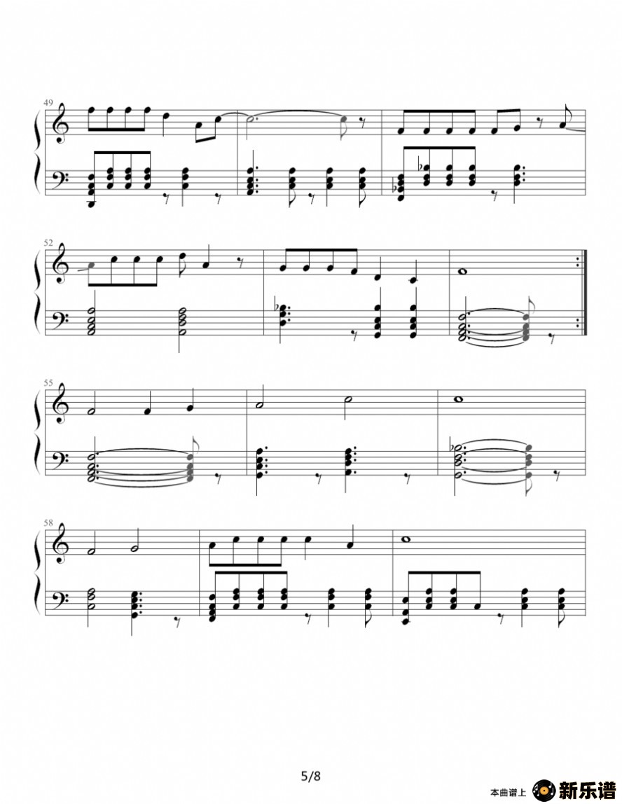 歌曲忘情水的简谱歌谱下载