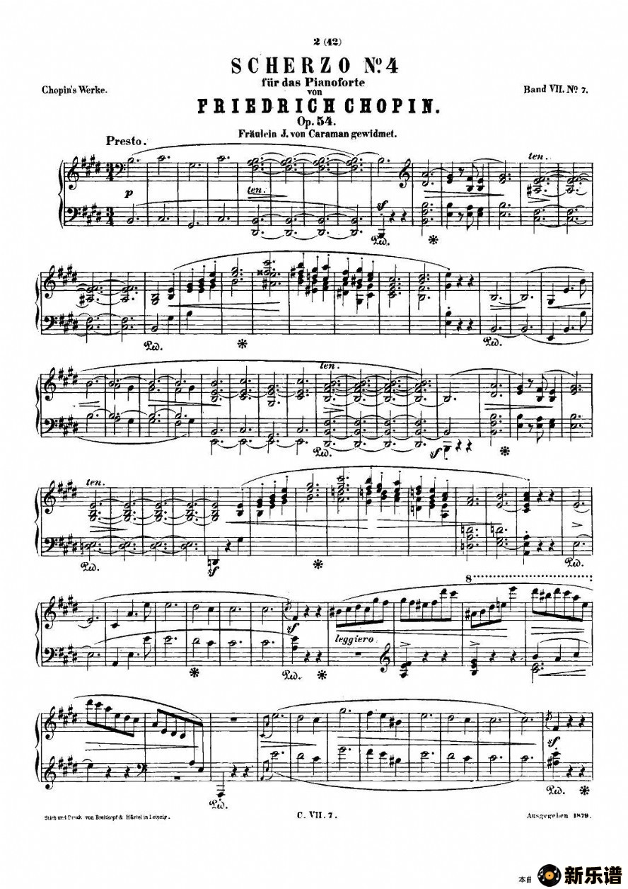 Ф г chopin scherzoļ׸