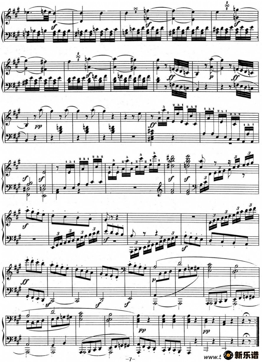 Ҹ02 A Op.2 No.2 A majorļ׸