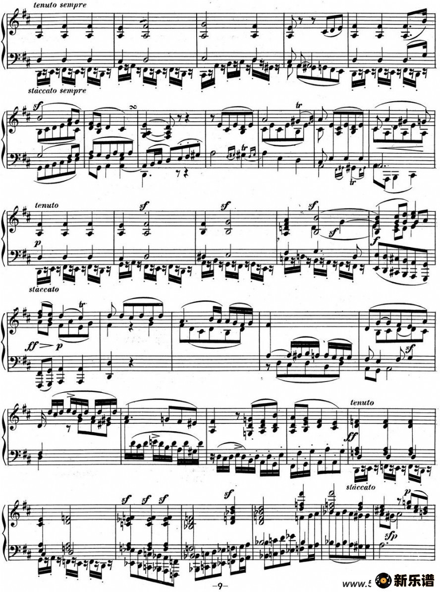 Ҹ02 A Op.2 No.2 A majorļ׸