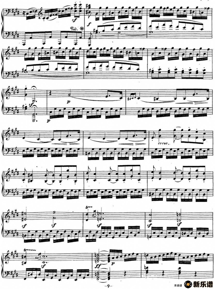 Ҹ14 ¹ cС op.27 no.2 c-sharp minorļ׸