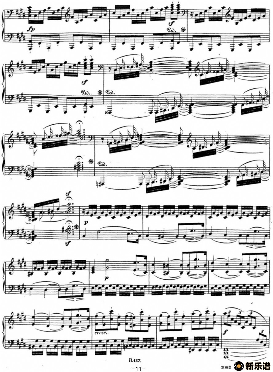 Ҹ14 ¹ cС op.27 no.2 c-sharp minorļ׸