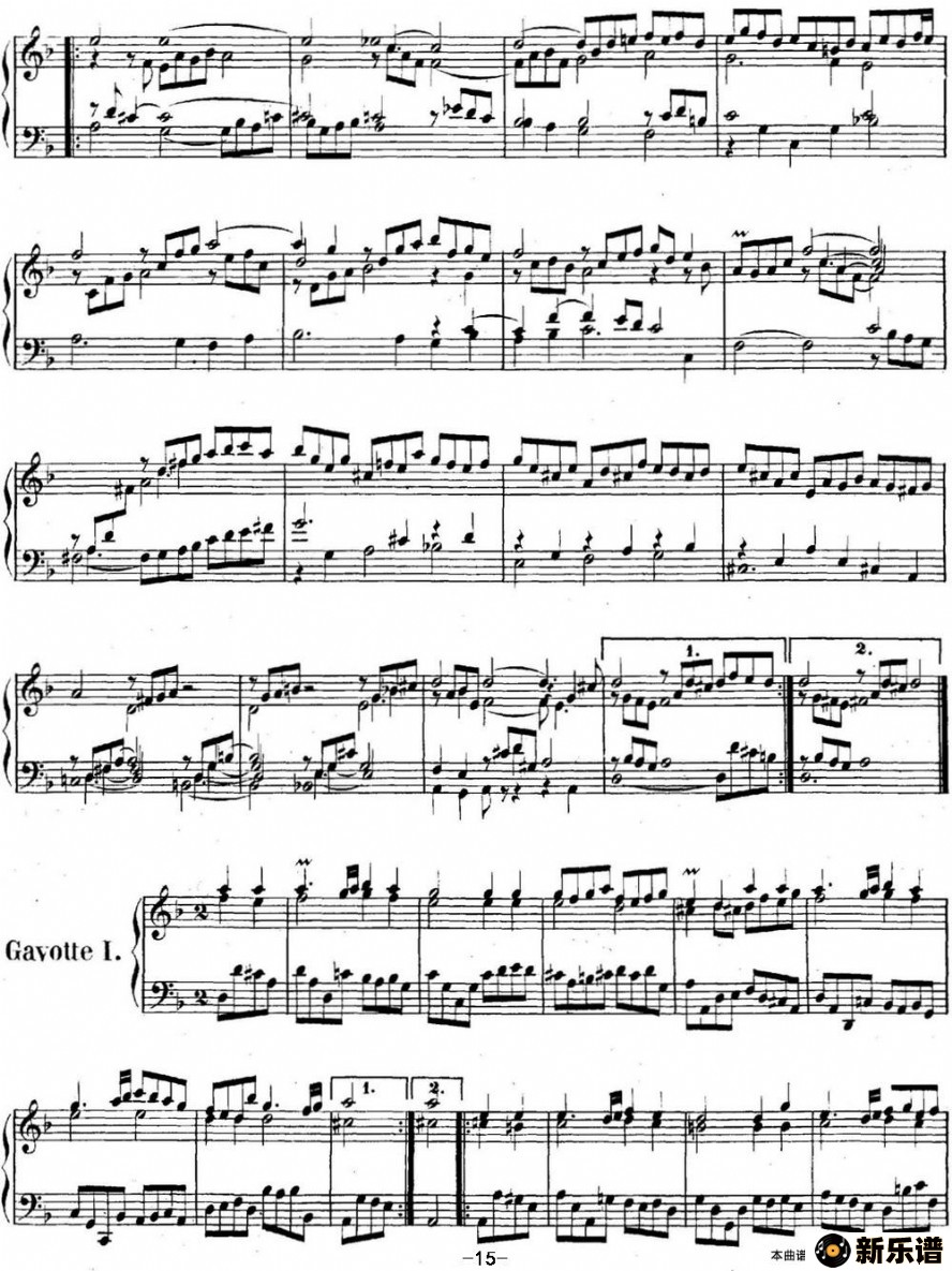 Ӣno.6 ͺ dС 6th suite bwv 811ļ׸