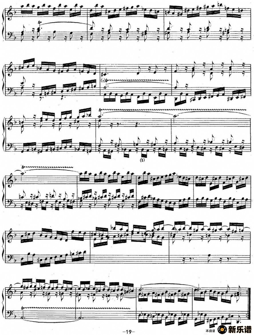 Ӣno.6 ͺ dС 6th suite bwv 811ļ׸