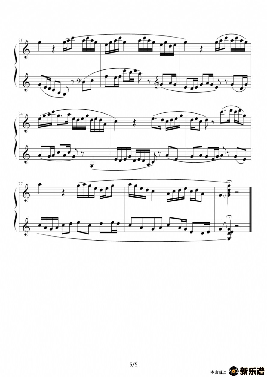 歌曲牧童短笛的简谱歌谱下载