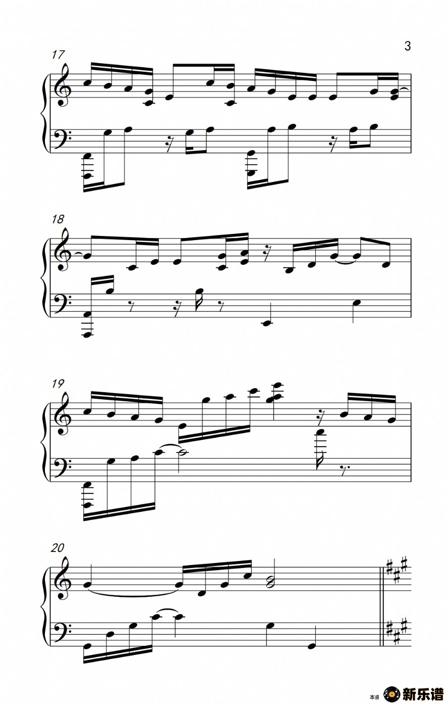 歌曲dearest的简谱歌谱下载