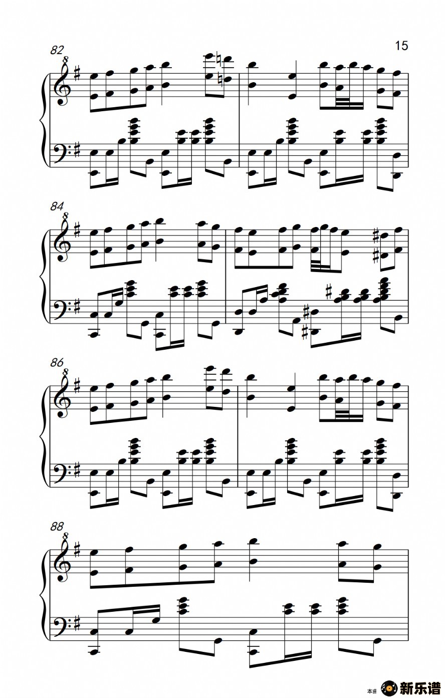 歌曲bad apple!!的简谱歌谱下载