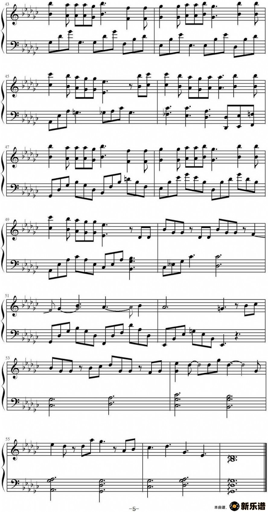 歌曲没那么简单的简谱歌谱下载