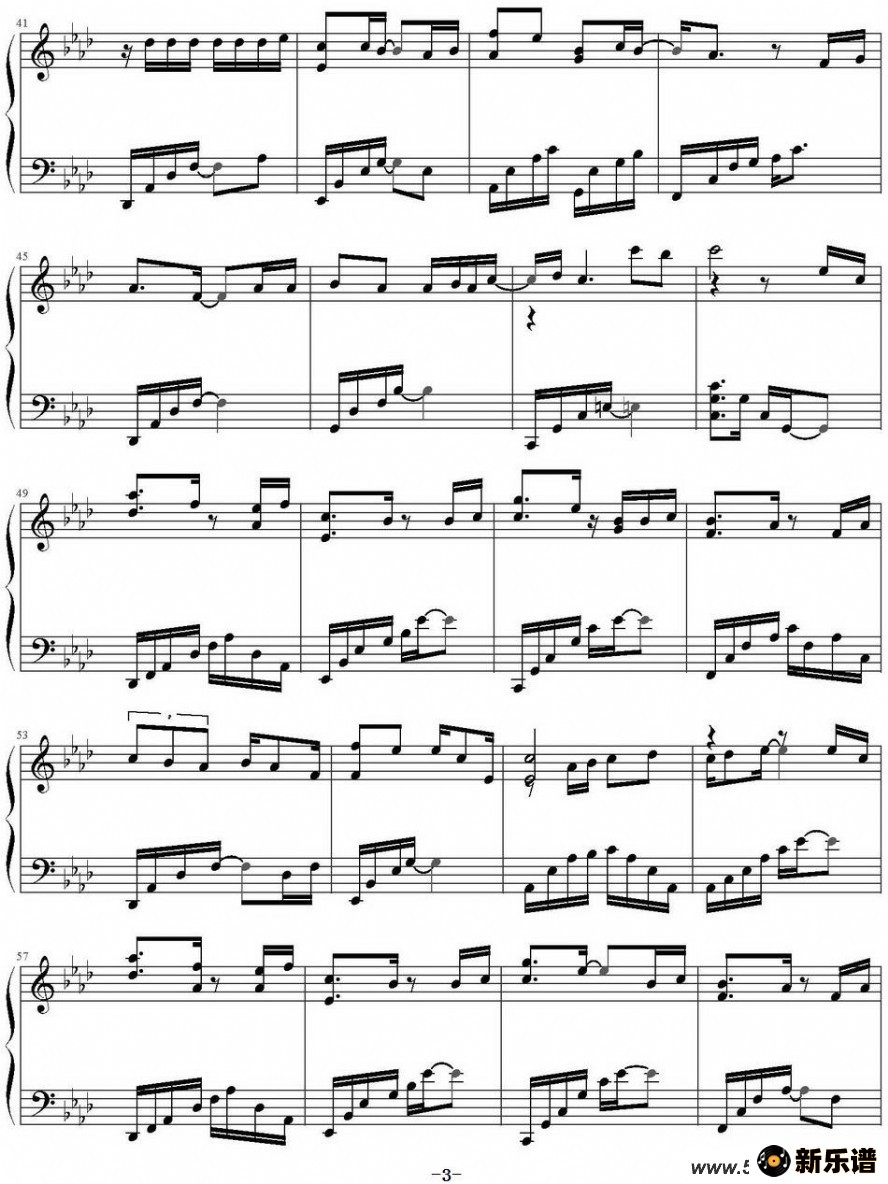 歌曲半城烟沙的简谱歌谱下载