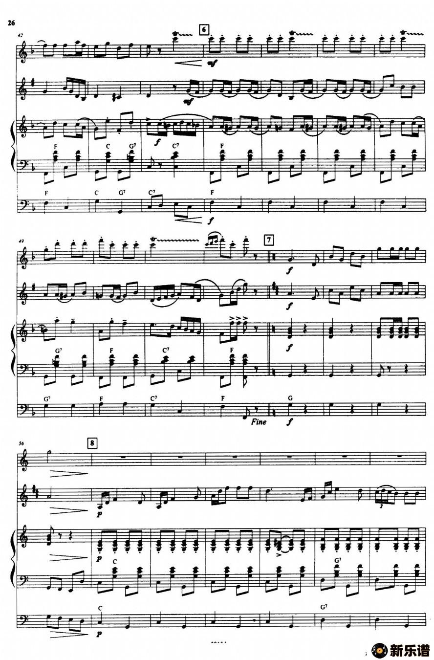 歌曲拉德斯基进行曲的简谱歌谱下载