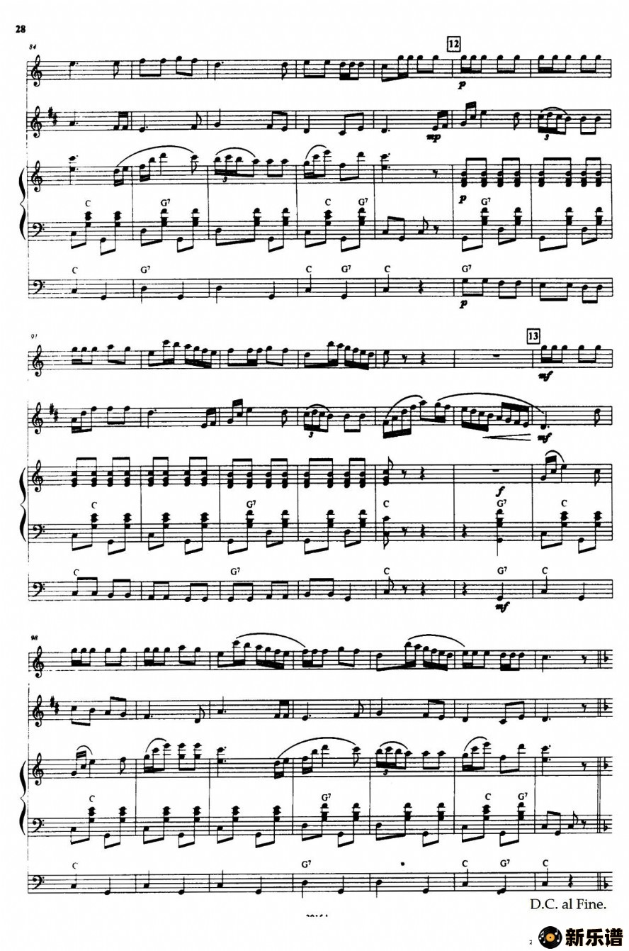 歌曲拉德斯基进行曲的简谱歌谱下载