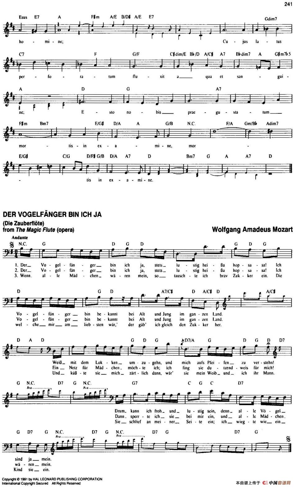 歌曲the real little classical fake book的简谱歌谱下载