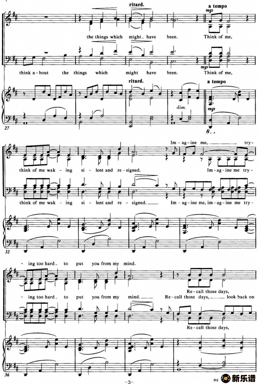 choral suite from the phantom of the operaļ׸