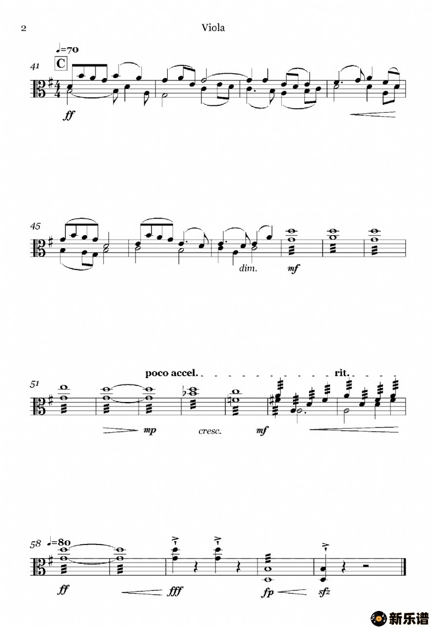 歌曲《华夏礼赞音乐史诗》序曲的简谱歌谱下载