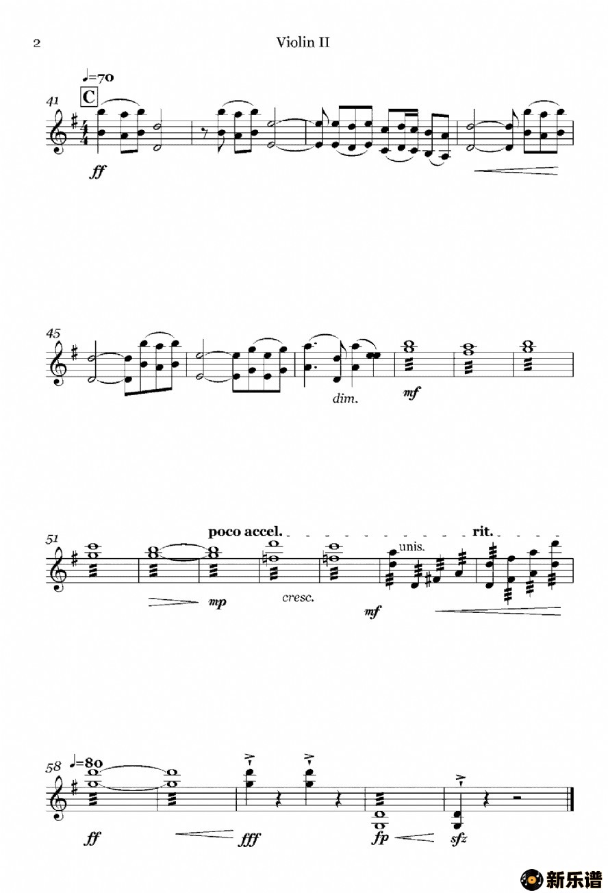 歌曲《华夏礼赞音乐史诗》序曲的简谱歌谱下载