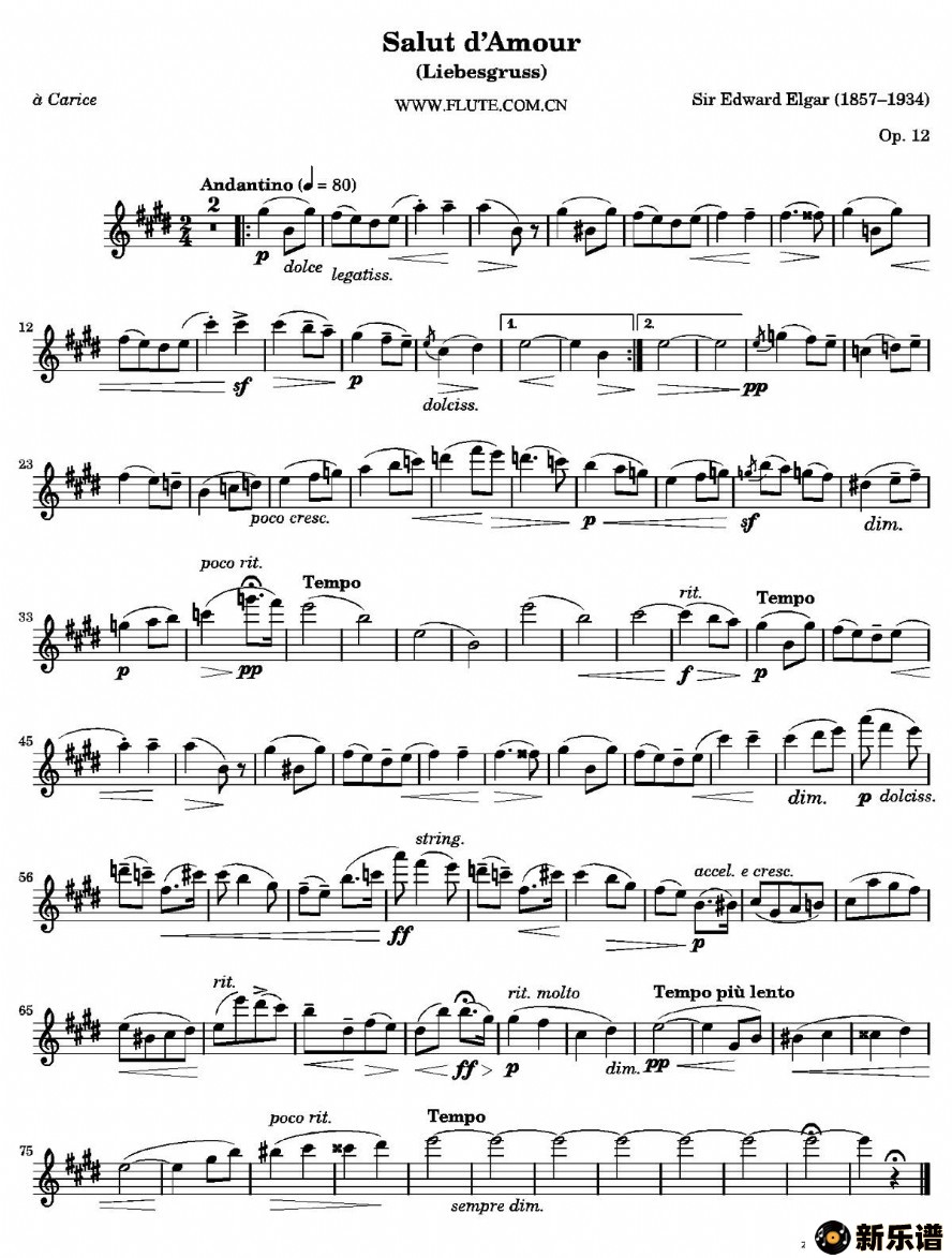 salut damour op.12ļ׸