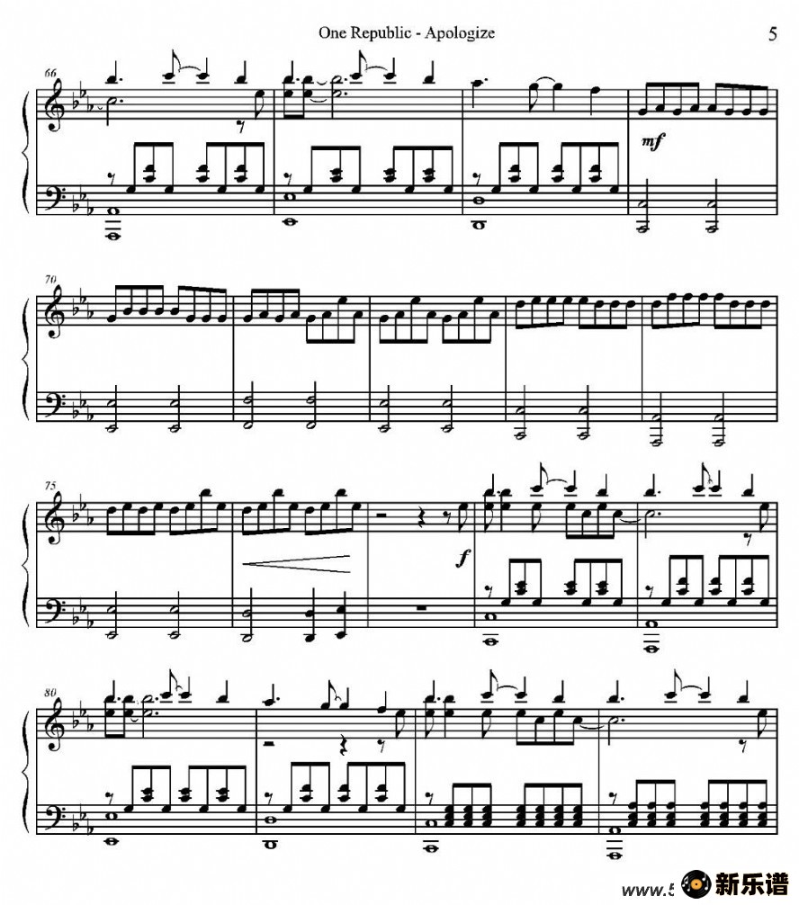 one republic - apologizeļ׸