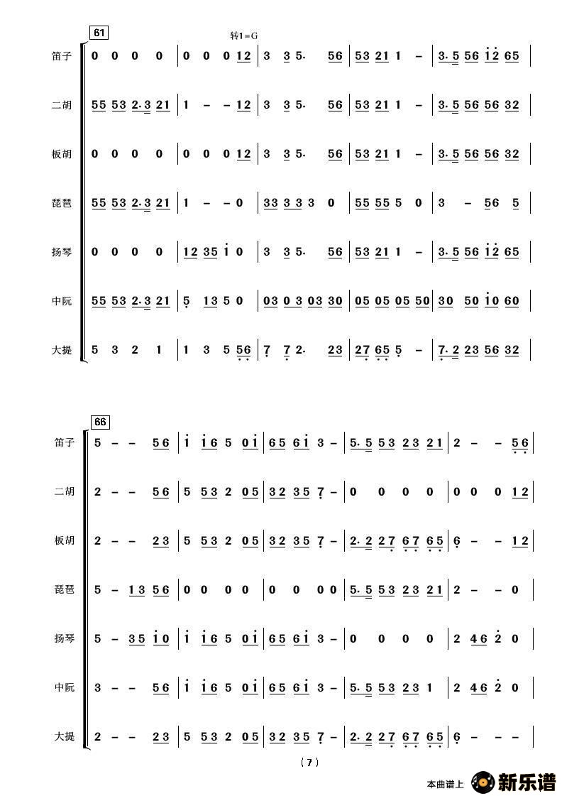 歌曲共度好时光的简谱歌谱下载