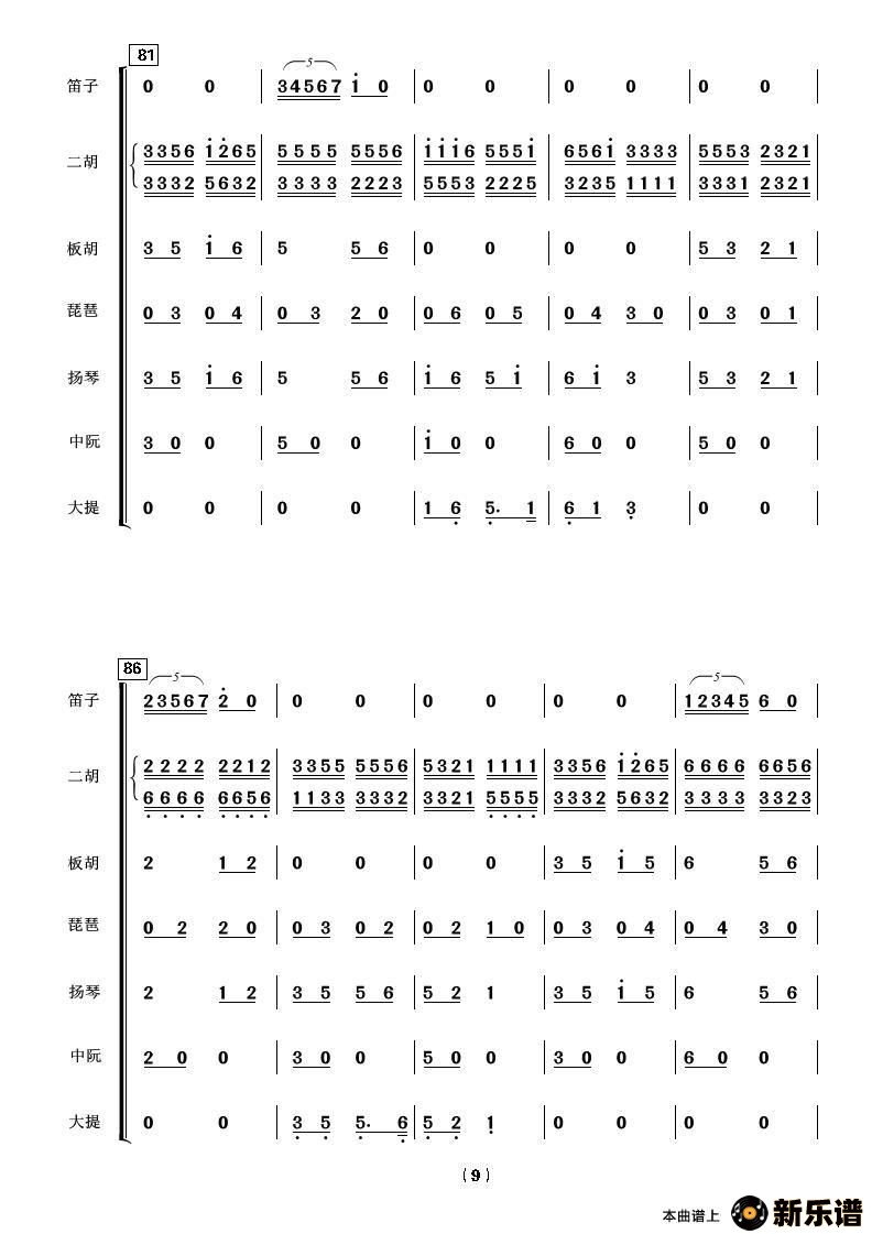歌曲共度好时光的简谱歌谱下载
