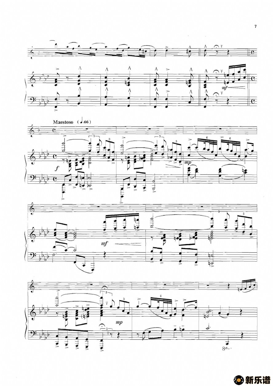 歌曲pequena czarda的简谱歌谱下载