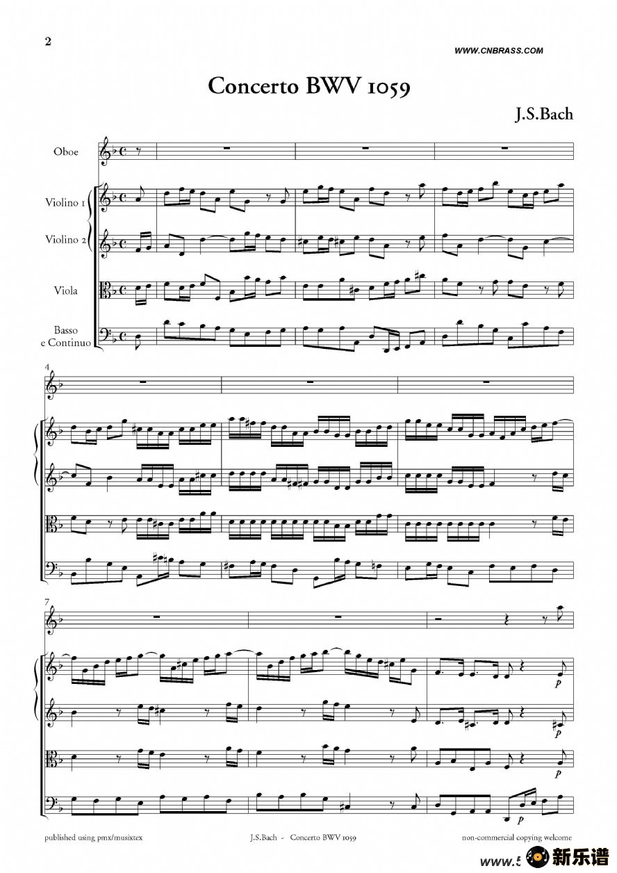 concerto bwv 1059ļ׸