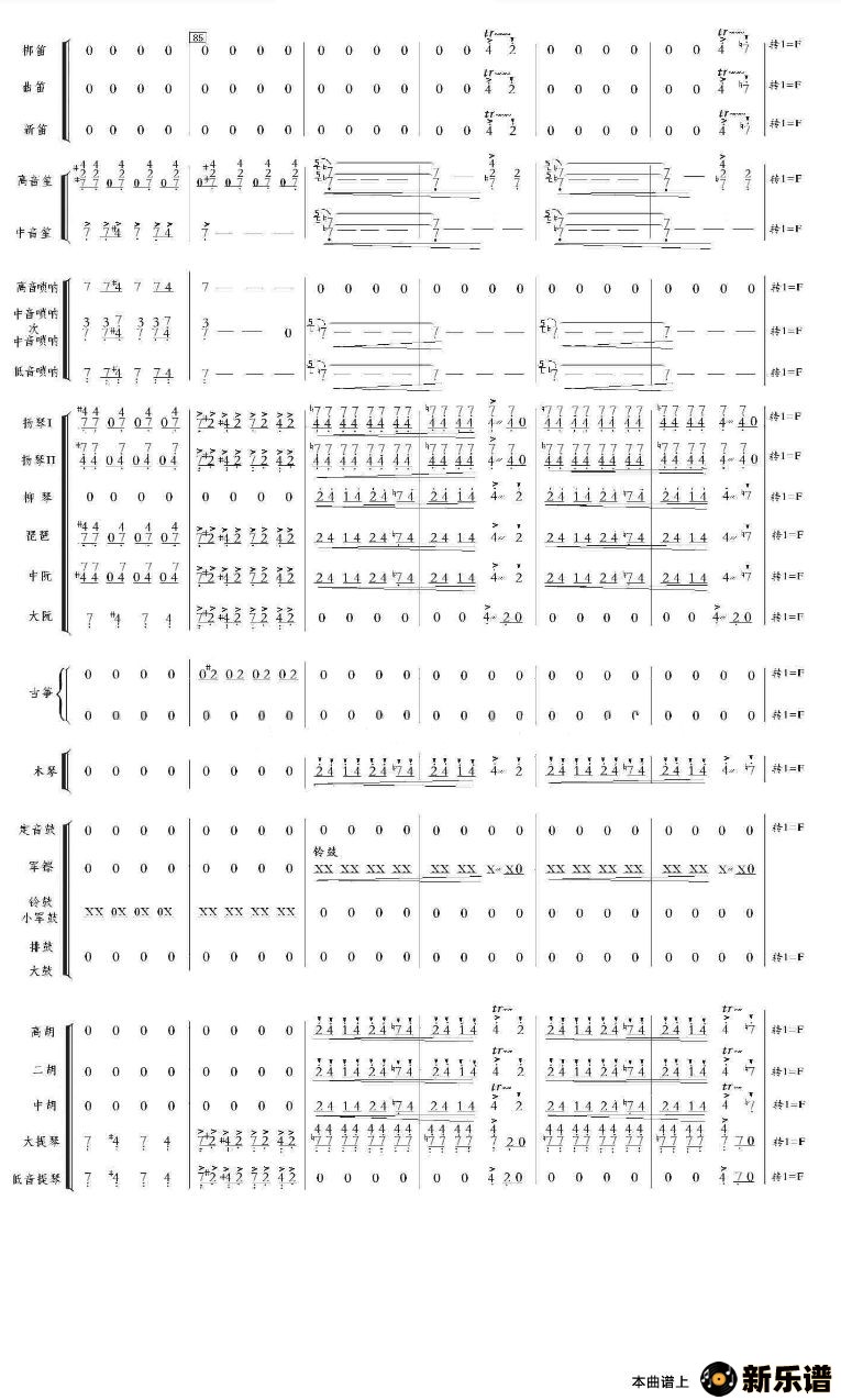 歌曲北京喜讯到边寨的简谱歌谱下载