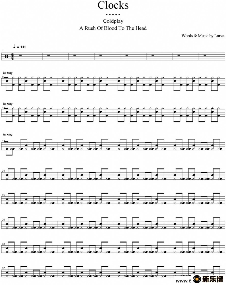 ʿףcoldplay - clocksļ׸