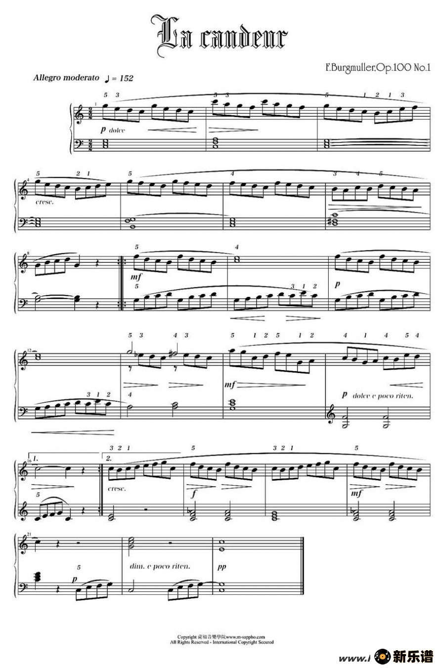 f.burgmullerop.100 no.1ļ׸