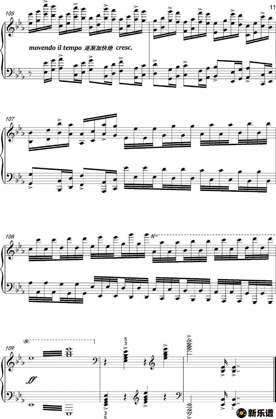 歌曲简爱的简谱歌谱下载