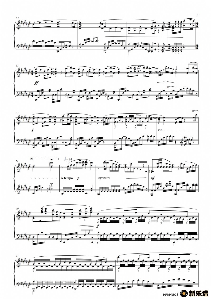 歌曲uchiage hanabi 钢琴谱的简谱歌谱下载