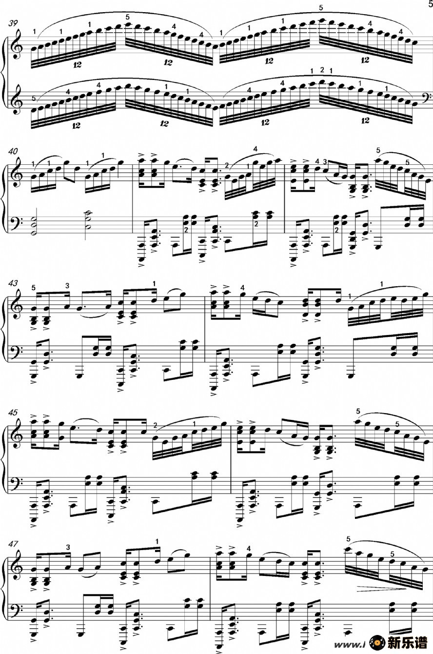 歌曲 沧海一声笑的简谱歌谱下载