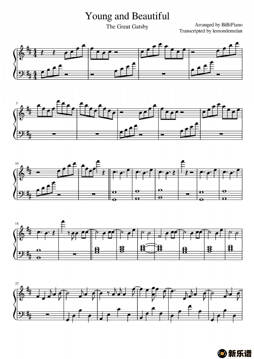young and beautifulthe great gatsby˲ĸǴıȣbibipianoٰ棩ļ׸
