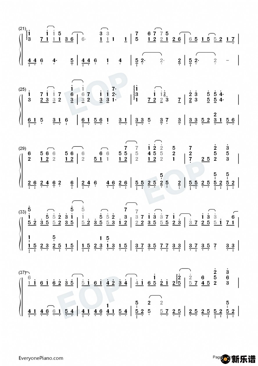 歌曲冰天雪地的简谱歌谱下载